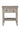 Classic Collection Two Drawer Nightstand - Natural Gray