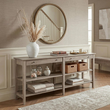 Thomas 71" Wide Console Table - Wheat