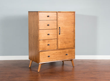 American Modern Chest w/Door - Cinnamon