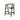 Cove Curved Back Counter Stool - Black