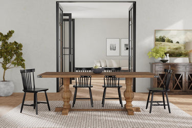 Manchester Trestle Dining Table - Natural