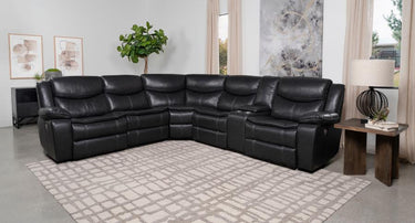 Sycamore 3 Pc Power Reclining Sectional - Dark Grey