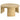 Artina Woven Rattan Round Coffee Table - Natural Brown