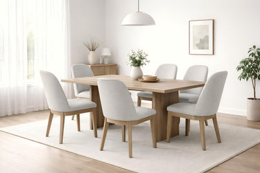 Abigail 71" Dining Table - Natural