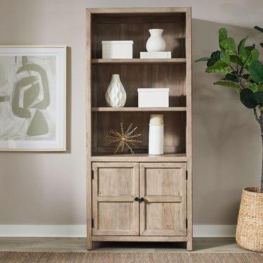 Proximity Place Bunching Bookcase - Barley Buff