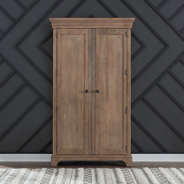 Haven Hills Double Door Armoire - Camel Beige