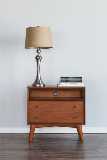 Flynn Collection Large Nightstand - Chestnut