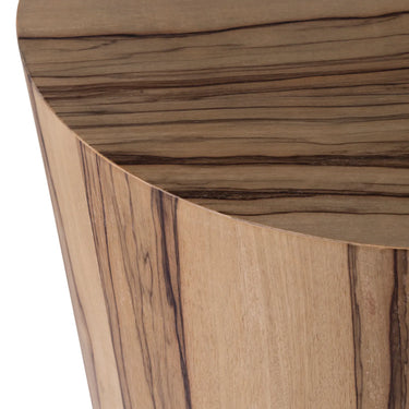 Limba Round End Table