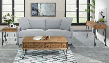 Boone Apothecary Style End Table