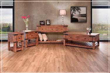 Parota Collection Solid Wood Coffee Table