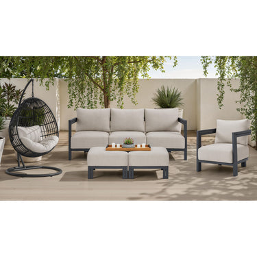 Playa Outdoor Sofa - Dark Grey/Beige