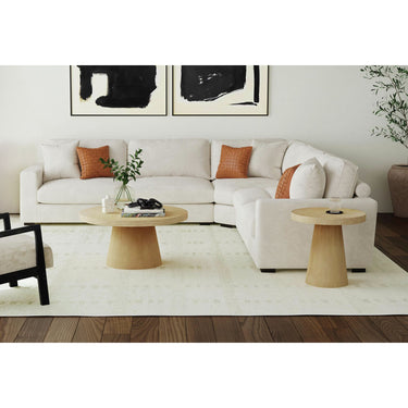 Portland 22" Round End Table - Natural