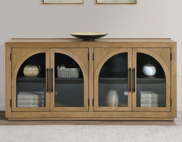 Magnolia Cathedral Doored Server - Weathered Sand
