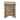 Interlude Collection Rustic Farmhouse Chairside Table