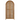 Valencia Arched Wood & Rattan Cabinet