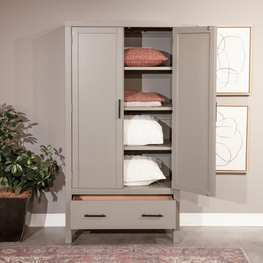 Sunny Designs Armoire - Connected Gray