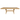 Griffin X Style Trestle Extension Dining Table - Natural