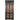 Sunny Designs Elena Cabinet w/Arched Doors - Black/Natural