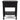 Calhoun One Drawer Nightstand - Ebony Whiskey Oak