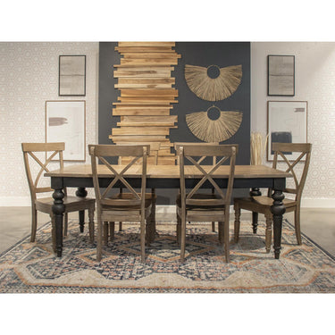 Sonora X Back Dining Chair - Rustic Brown